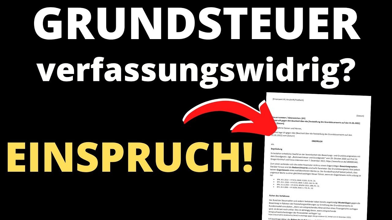 Grundsteuer – NEUES Urteil!