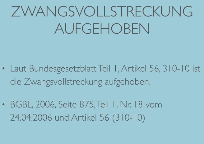 Gerichtsvollzieher und Zwangsvollstreckungen rechtwidrig