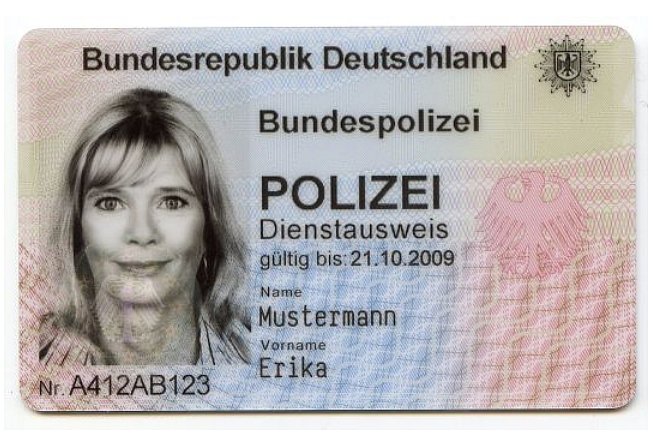 Der Personalausweis ist ungültig