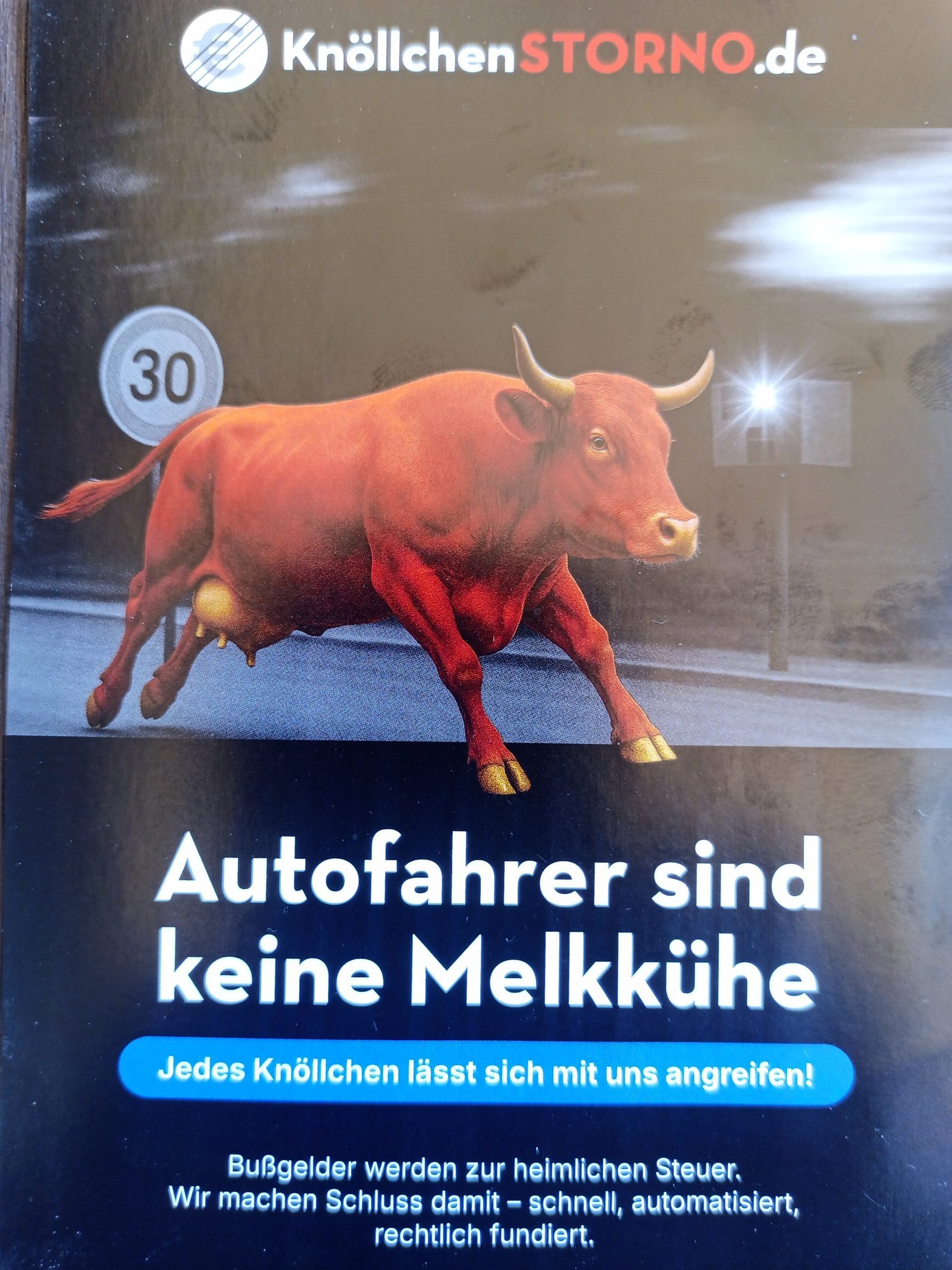 Knöllchen Storno