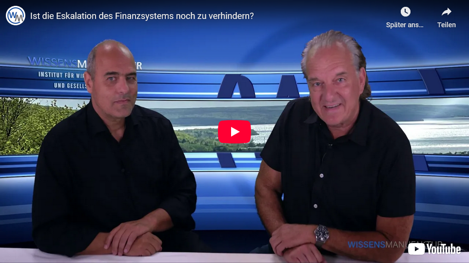 Ist die Eskalation des Finanzsystems noch zu verhindern?