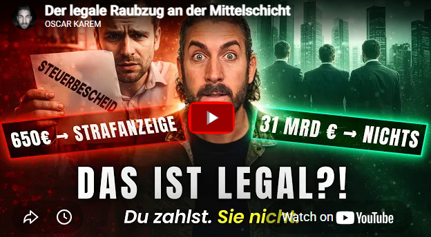 Der legale Raubzug an der Mittelschicht