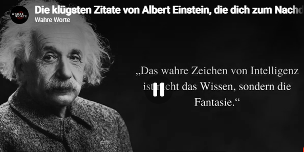 Die klügsten Zitate von Albert Einstein, die dich zum Nachdenken bringen werden.