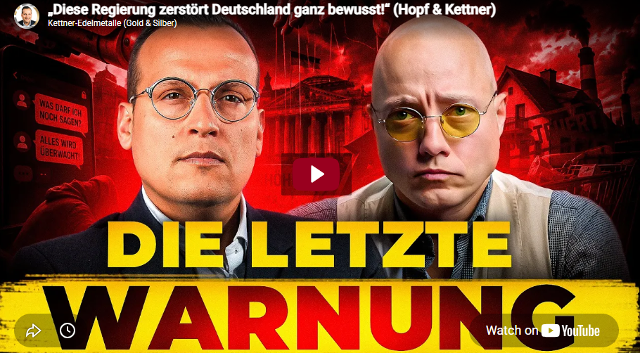 „Diese Regierung zerstört Deutschland ganz bewusst!“ (Hopf & Kettner)